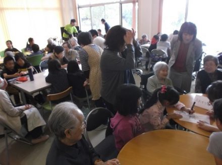 府中小学校との交流会